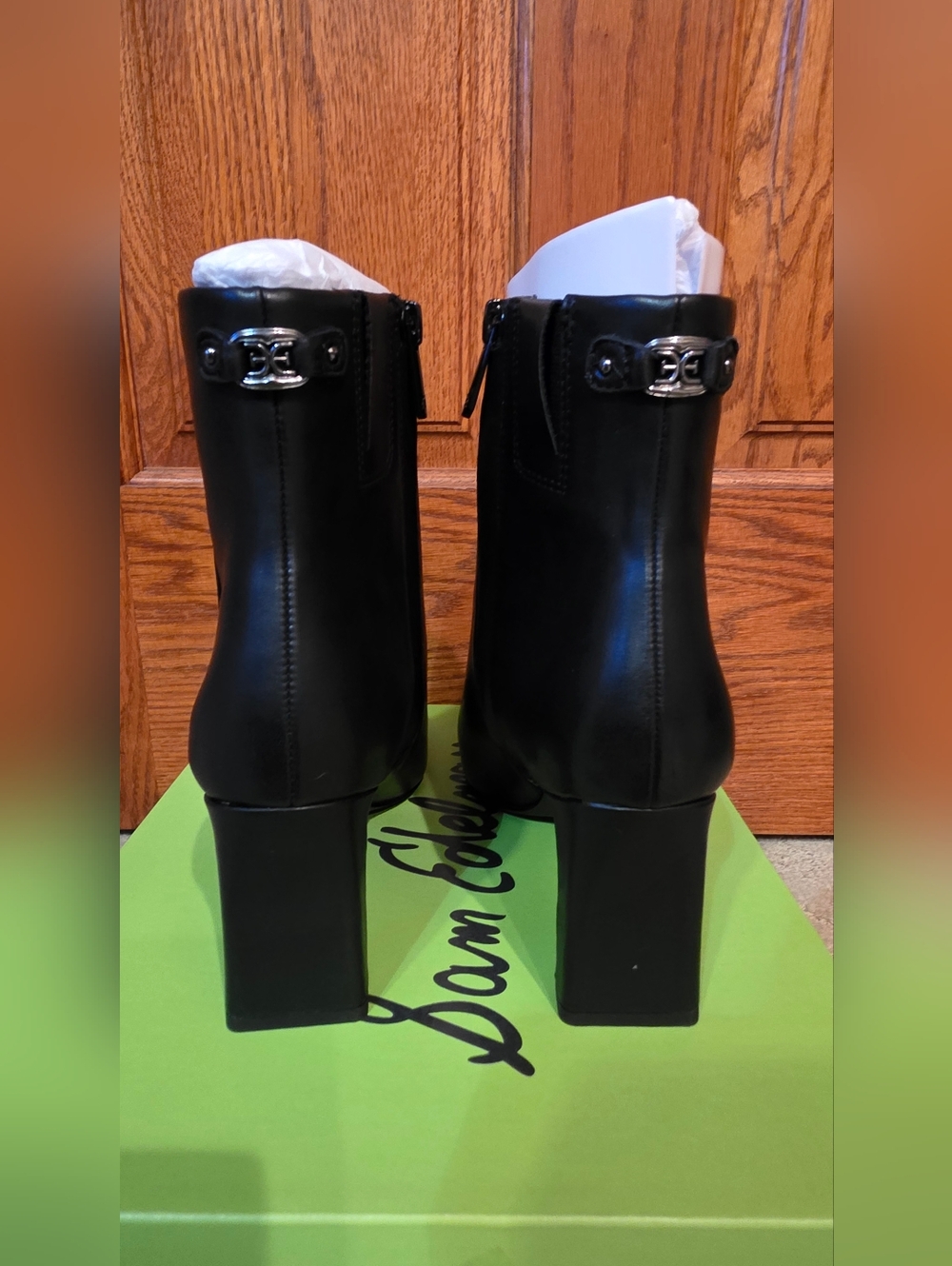 Sam Edelman® Saige heeled booties - Picture 5 of 8